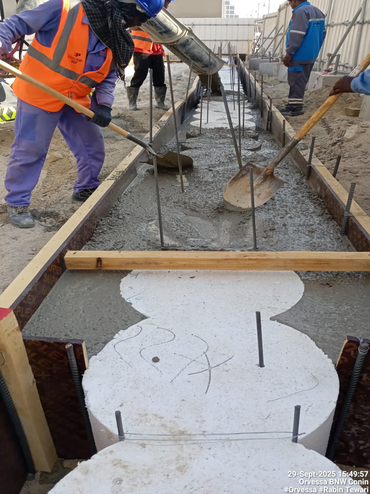 Pile Capping & Concrete Pouring